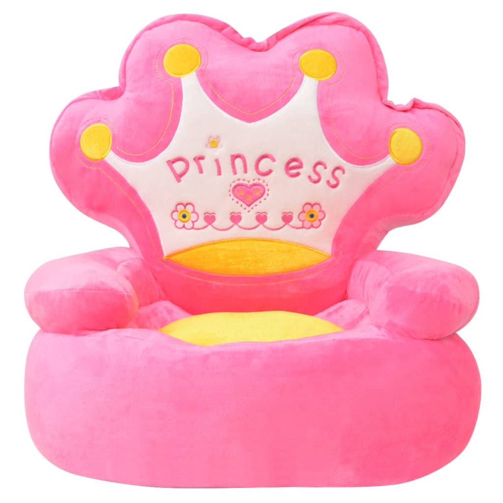 plüüsist lastetool "Princess", roosa