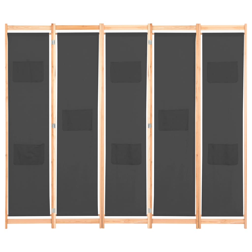 5 paneeliga sirm, hall, 200 x 170 x 4 cm, kangas