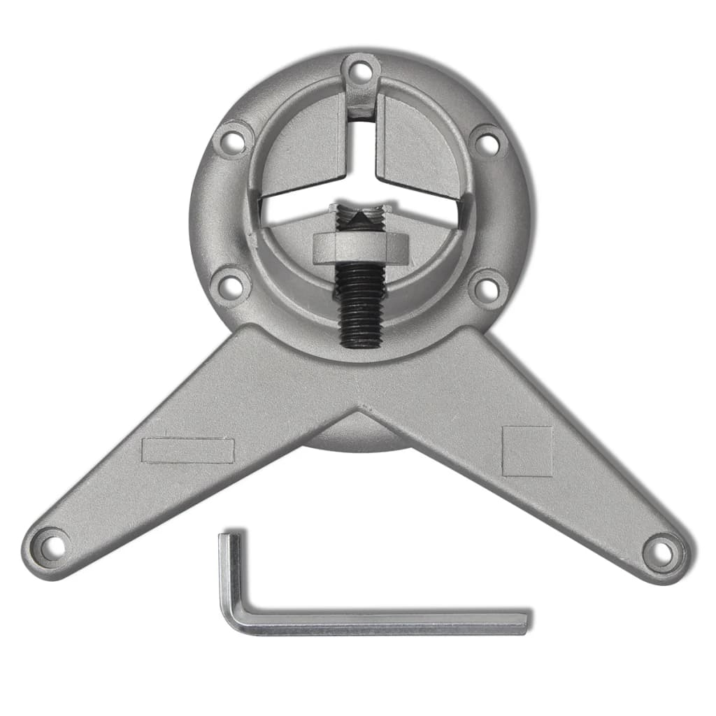 Reguleeritava kõrgusega lauajalad 4 tk, kroom, 870 mm