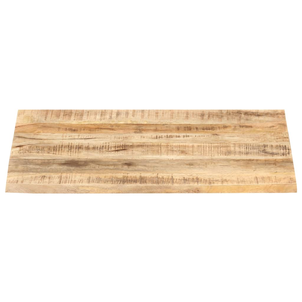 lauaplaat tugevast mangopuidust 25–27 mm 90 x 70 cm