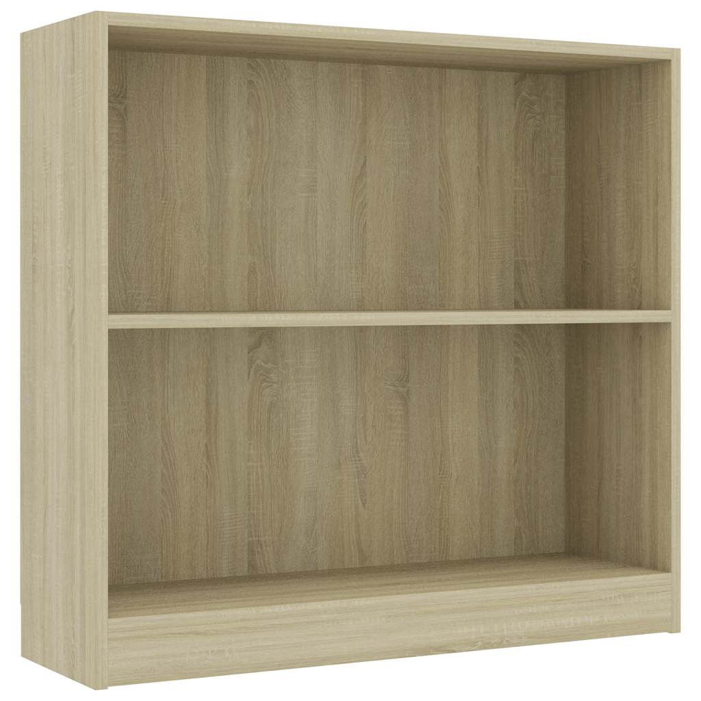 raamaturiiul Sonoma tamm 80x24x75 cm Engineered Wood