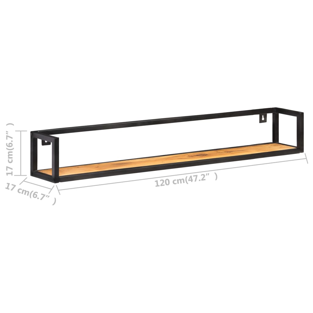 seinariiulid 2 tk 120 cm toekas akaatsiapuit