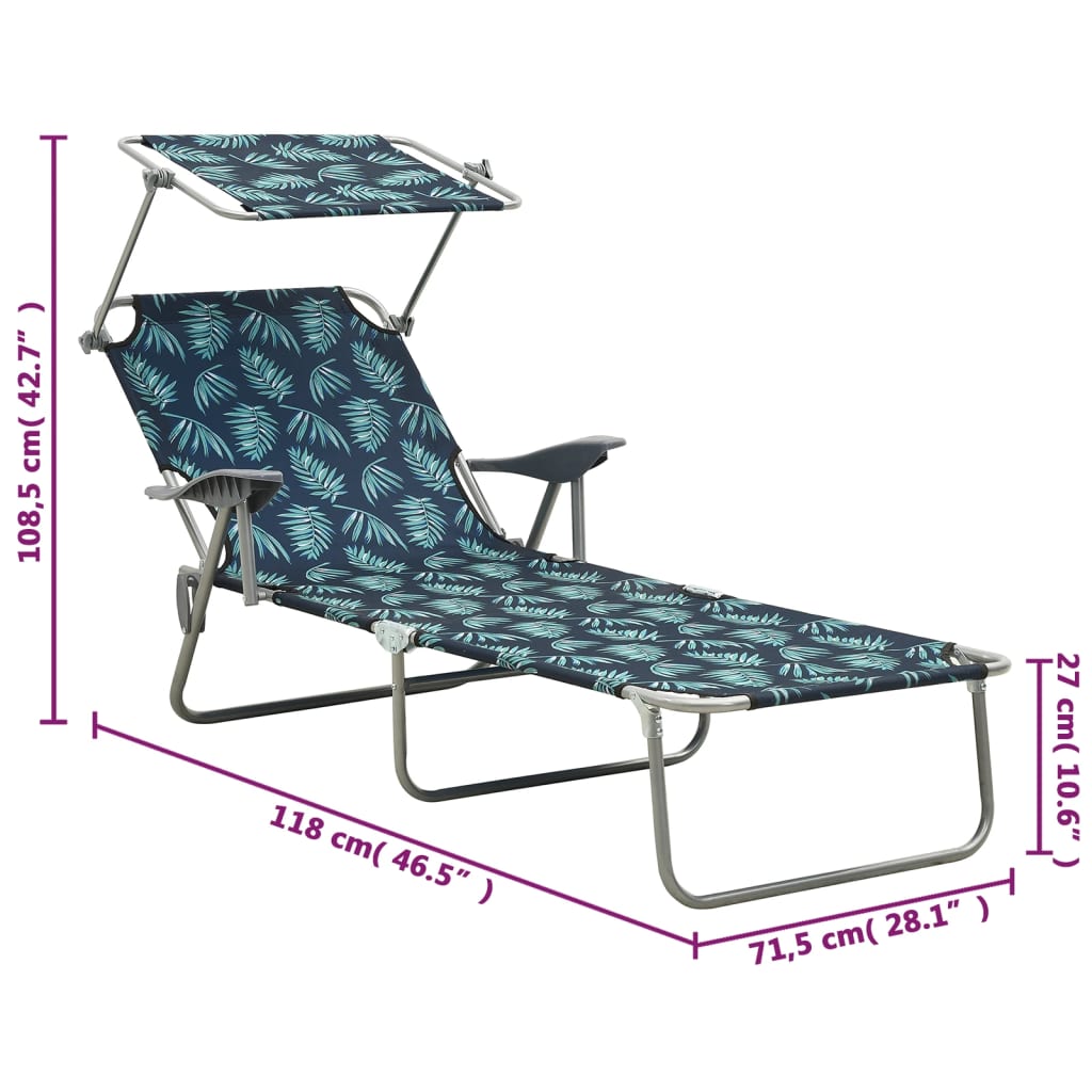 lamamistool päikesevarjuga, teras, lehemuster