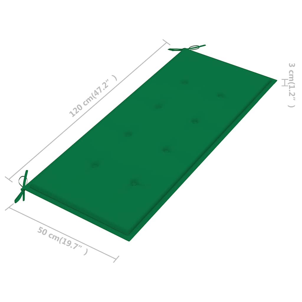 2-kohaline aiapink padjaga, 120 cm, eukalüptipuit