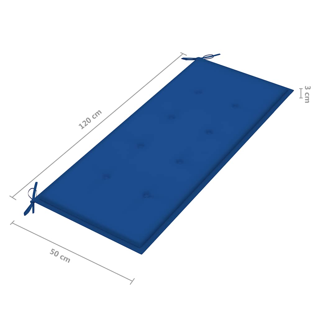 2-kohaline aiapink padjaga, 120 cm, eukalüptipuit