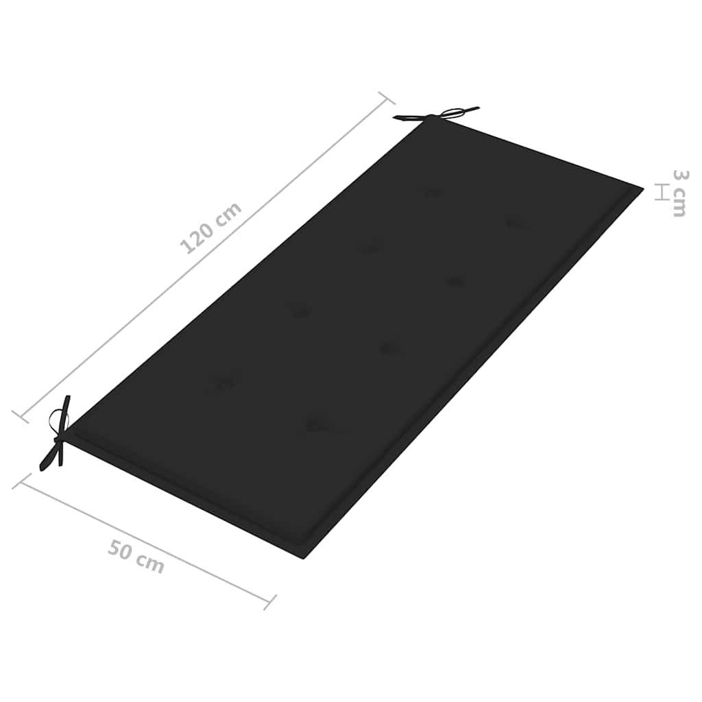 2-kohaline aiapink istmepadjaga, 120 cm, hall, eukalüptipuit