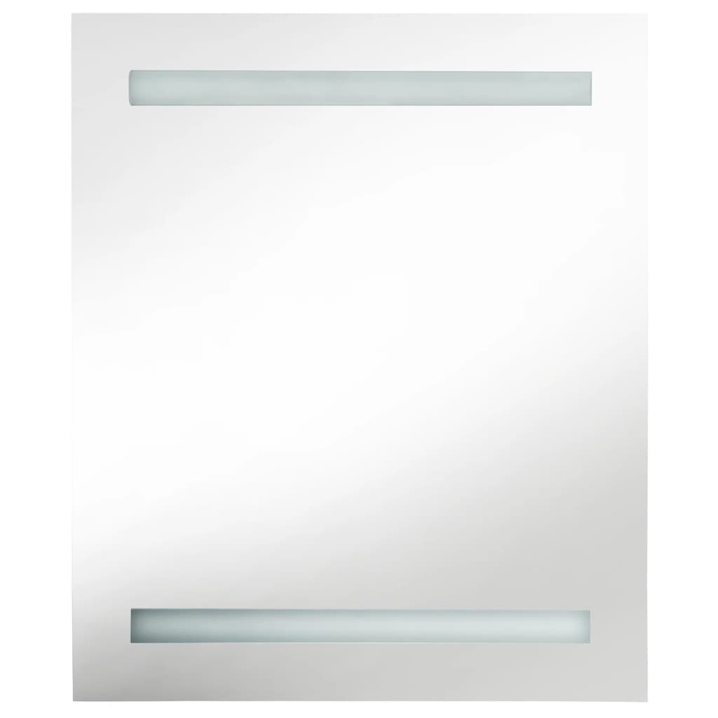 LED vannitoa peegelkapp, hall, 50 x 14 x 60 cm