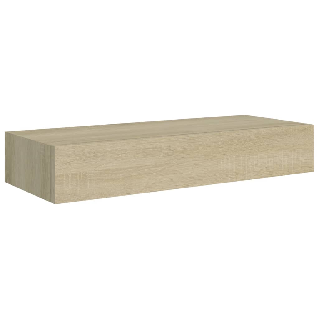 sahtliga seinariiul, tamm, 60 x 23,5 x 10 cm, MDF