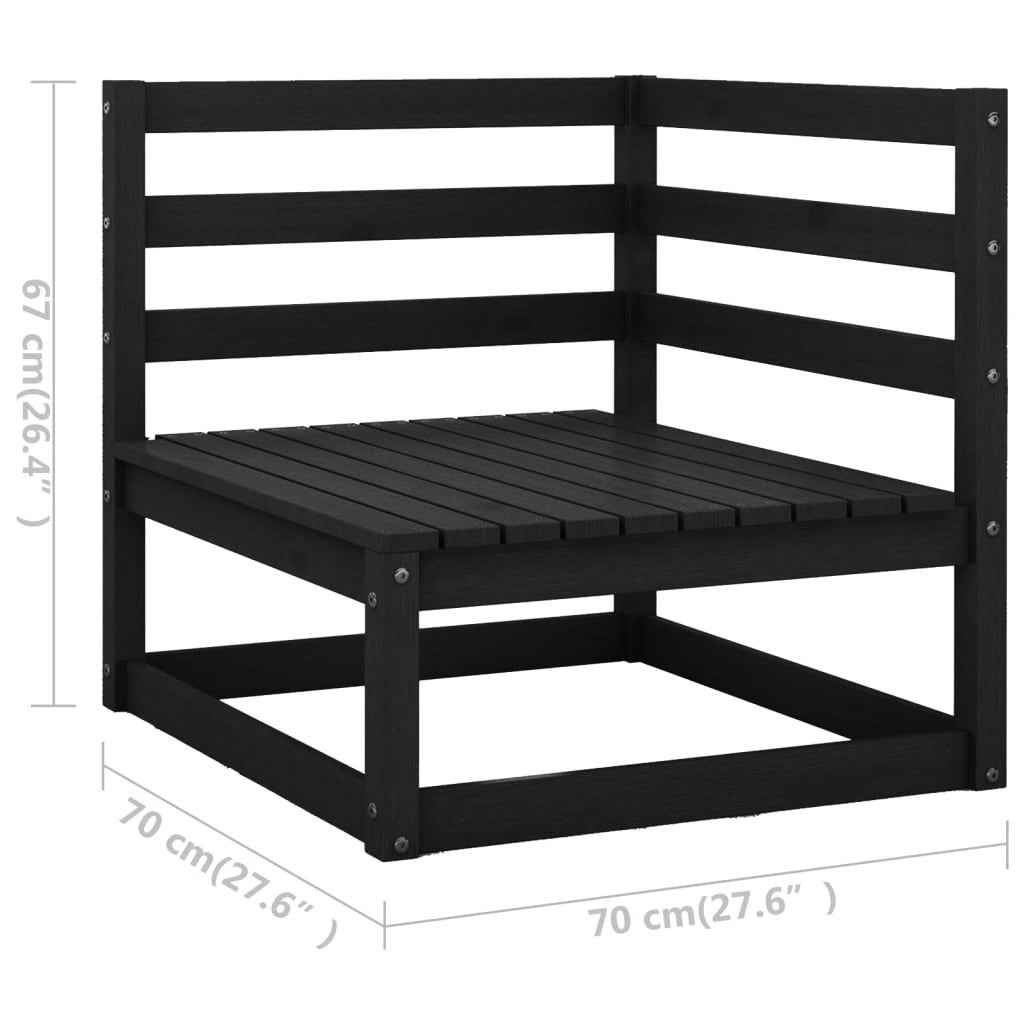 11-osaline aiamööbli komplekt, männipuit