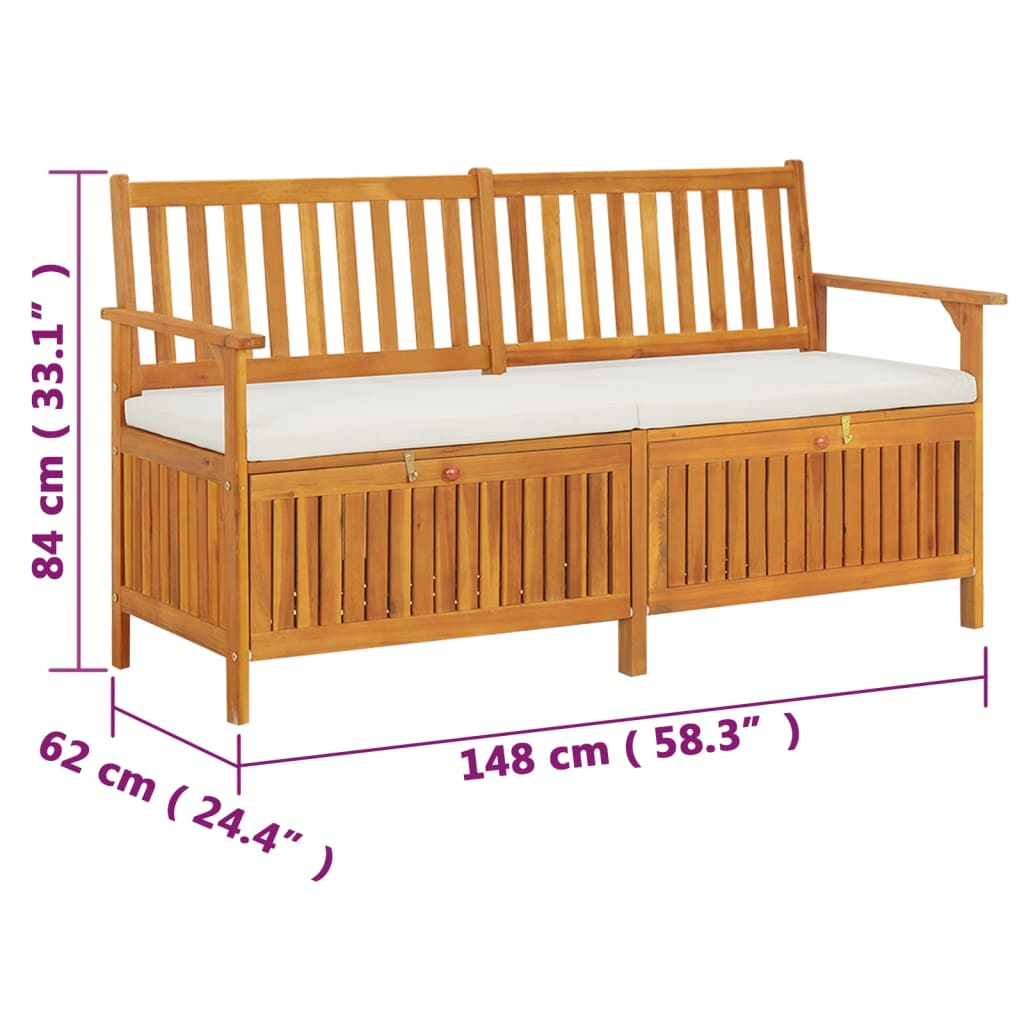 hoiupink istmepadjaga, 148 cm, akaatsiapuit