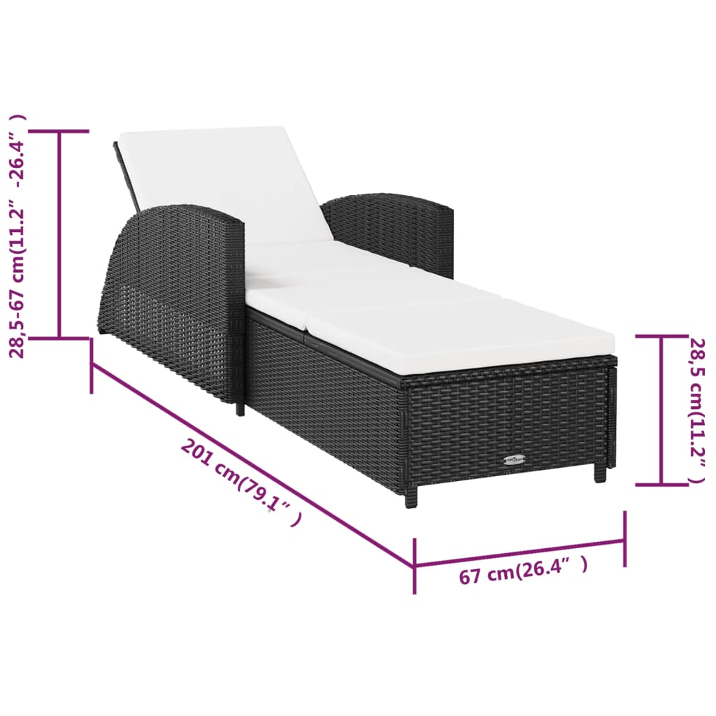 lamamistool kreemjasvalge padjaga, polürotang, must