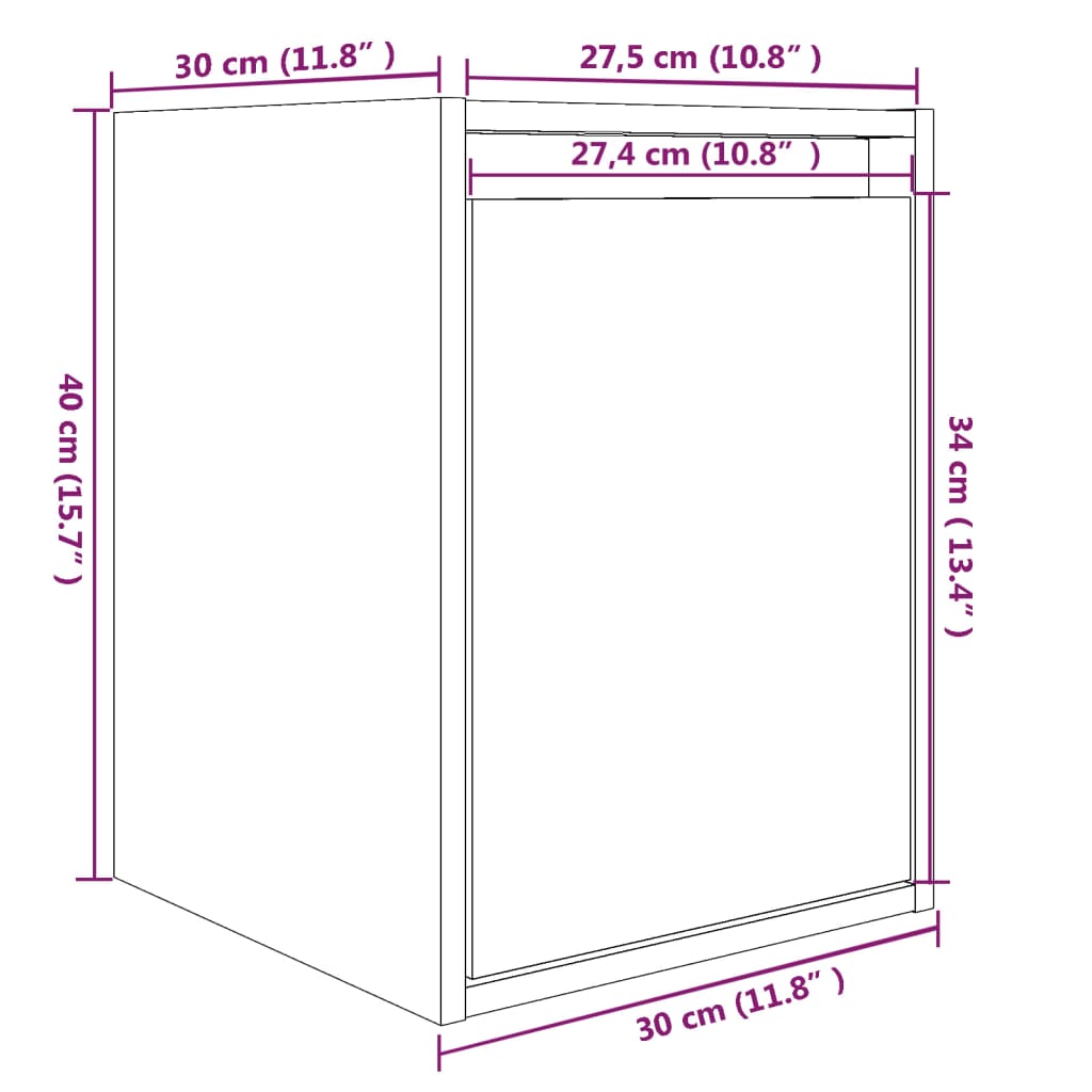 настенные шкафы 2 шт 30x30x40 см, сосна