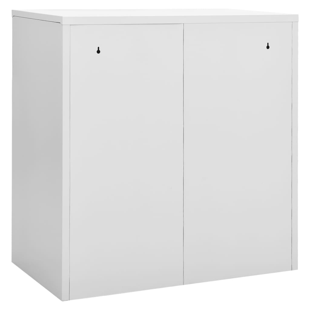 lukustatavad hoiukapid 5 tk, helehall, 90x45x92.5 cm, teras