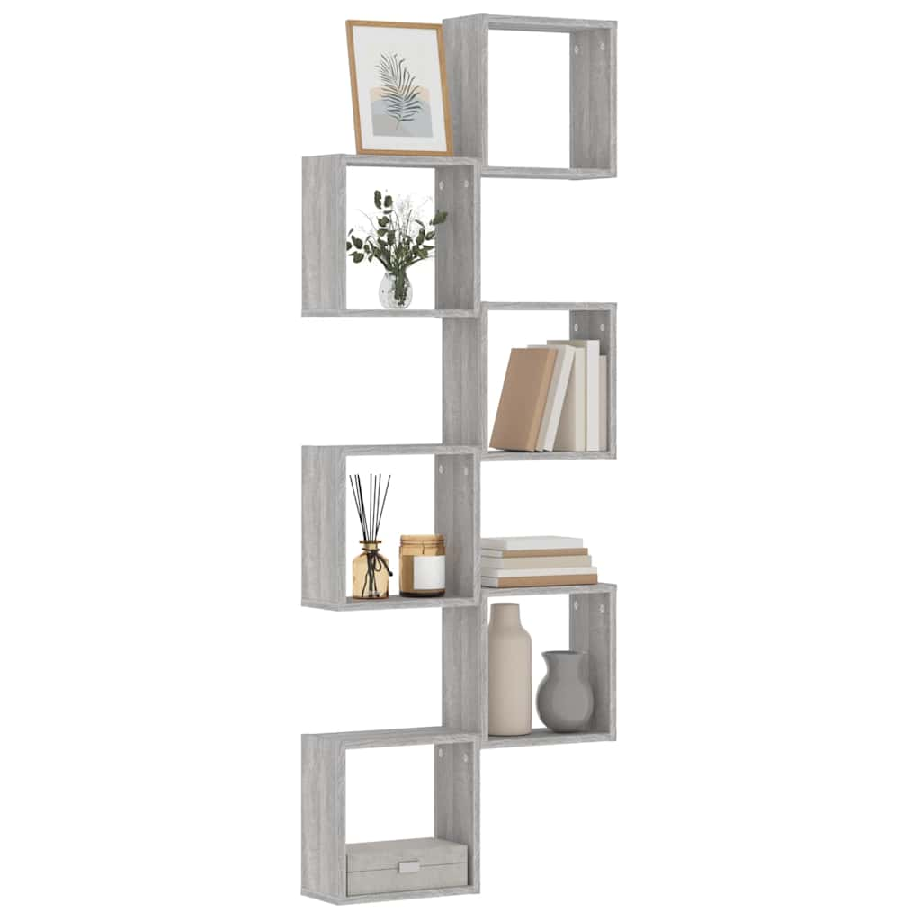 Wall Cube riiulid 6 tk Hall Sonoma 30x15x30 cm