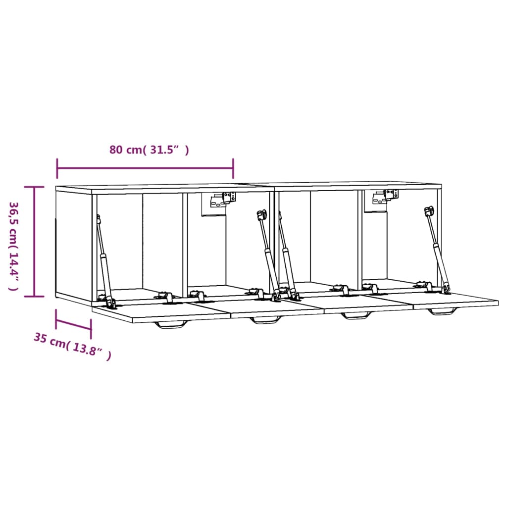 seinakapp, 2 tk, betoonhall, 80x35x36,5 cm, tehispuit