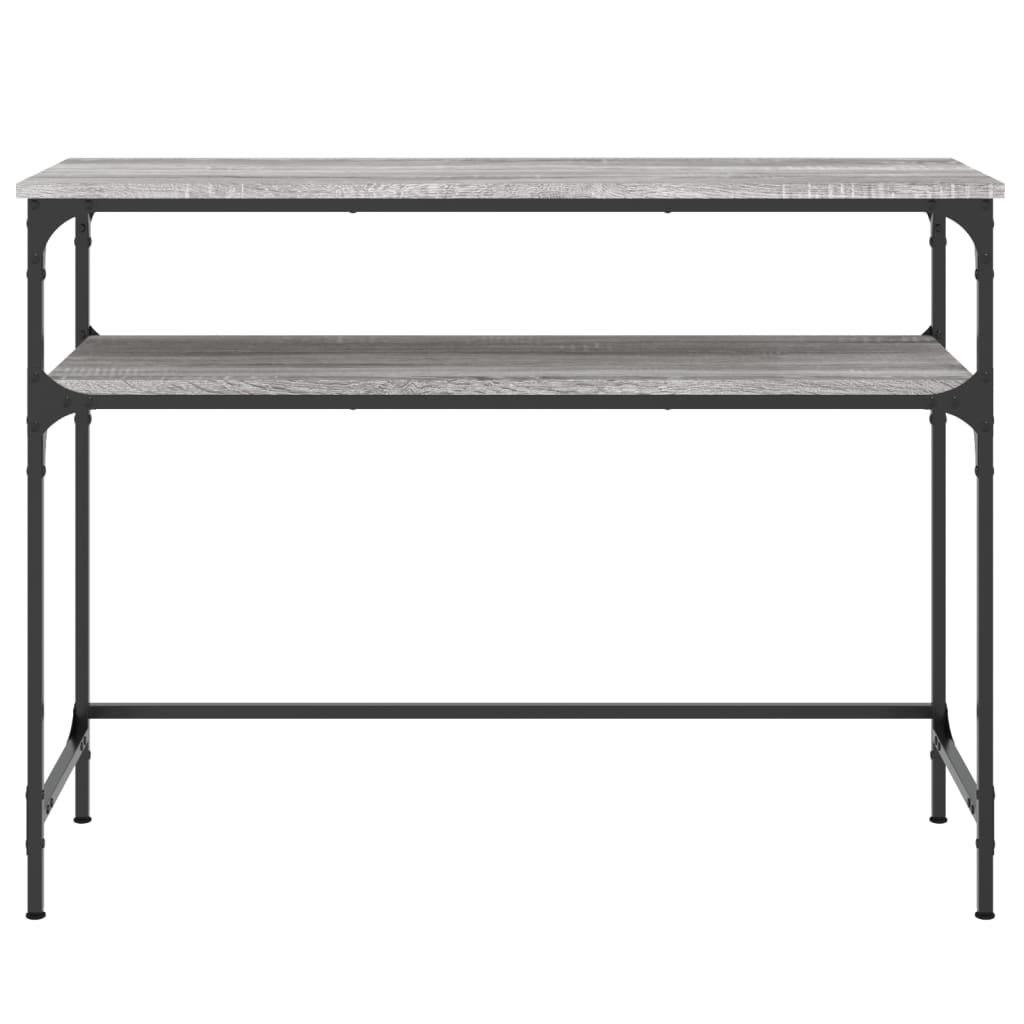 konsoollaud, hall Sonoma tamm, 100x35,5x75 cm, tehispuit