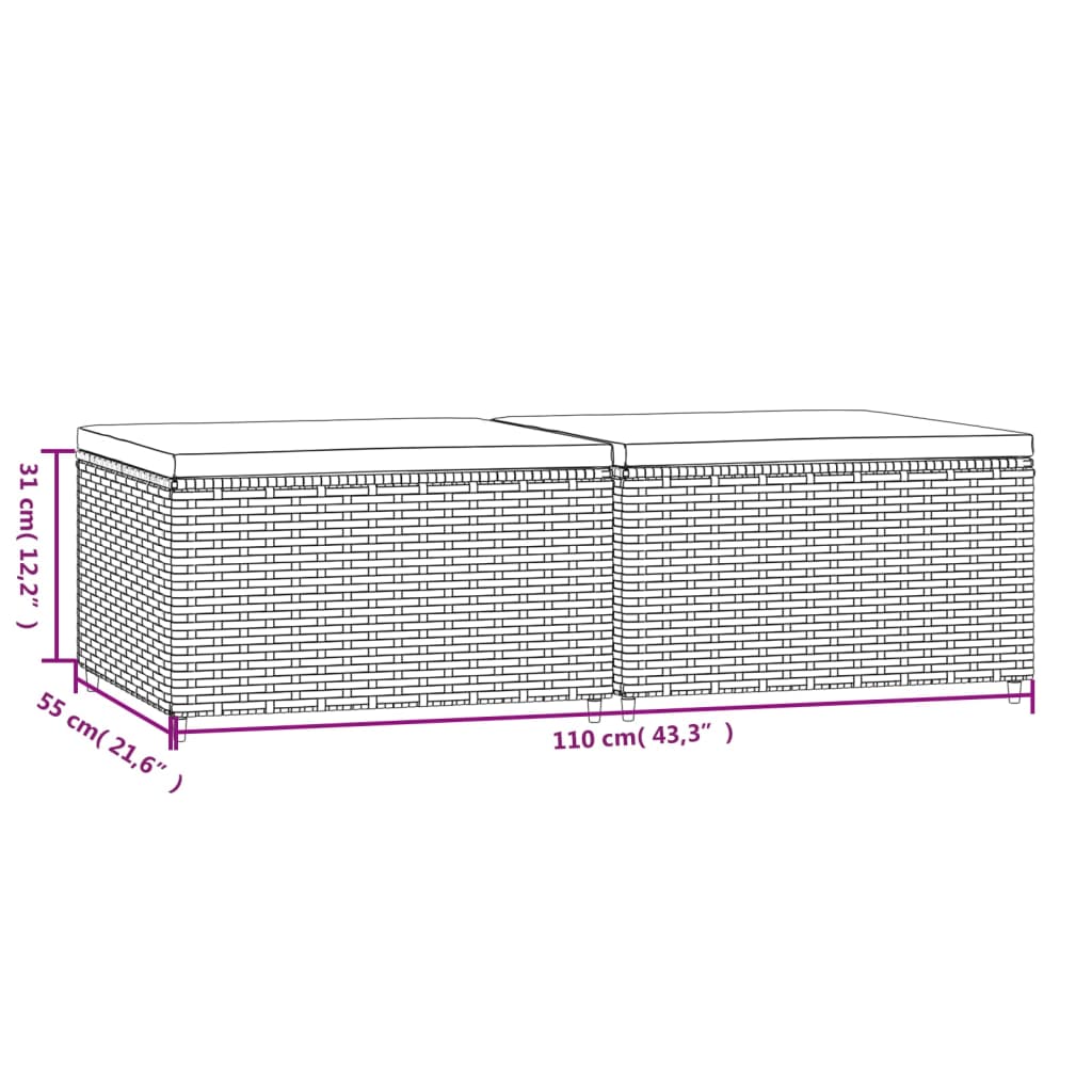 aia jalapingid istmepatjadega 2 tk, pruun, polürotang