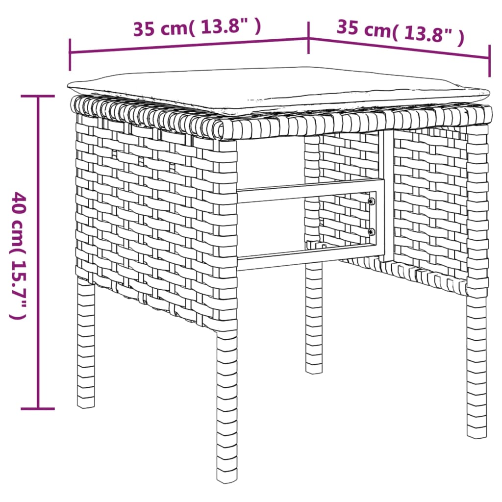 aia jalapingid patjadega 4 tk, hall, polürotang