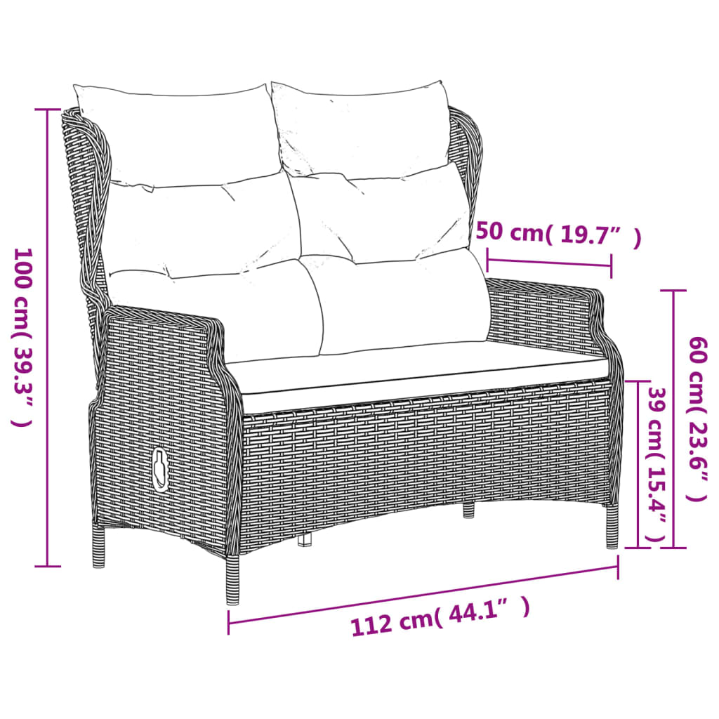 2-kohaline aiapink patjadega, must, polürotang