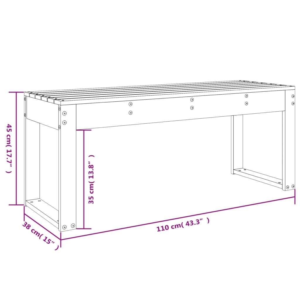 aiapink, hall, 110x38x45 cm, männipuit