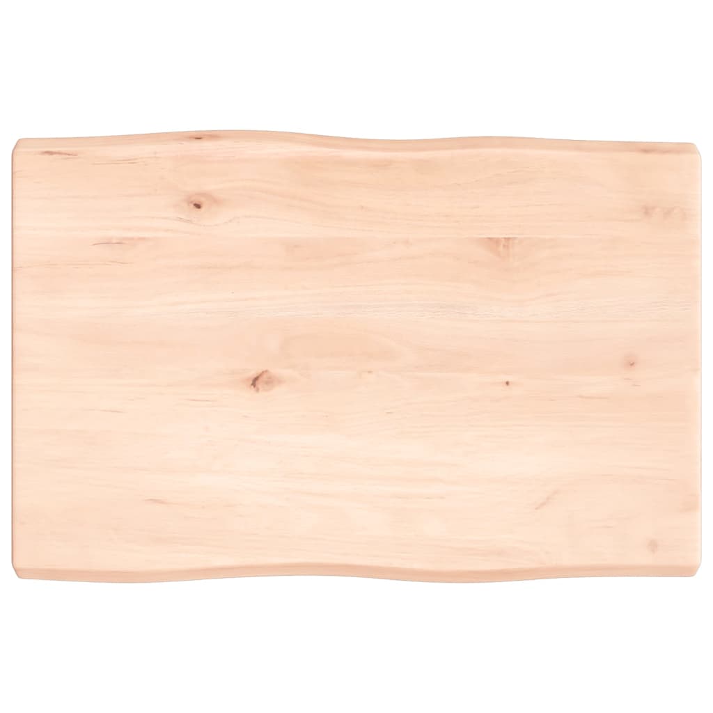 lauaplaat, 60 x 40 x (2–4) cm, täispuit, naturaalsed servad