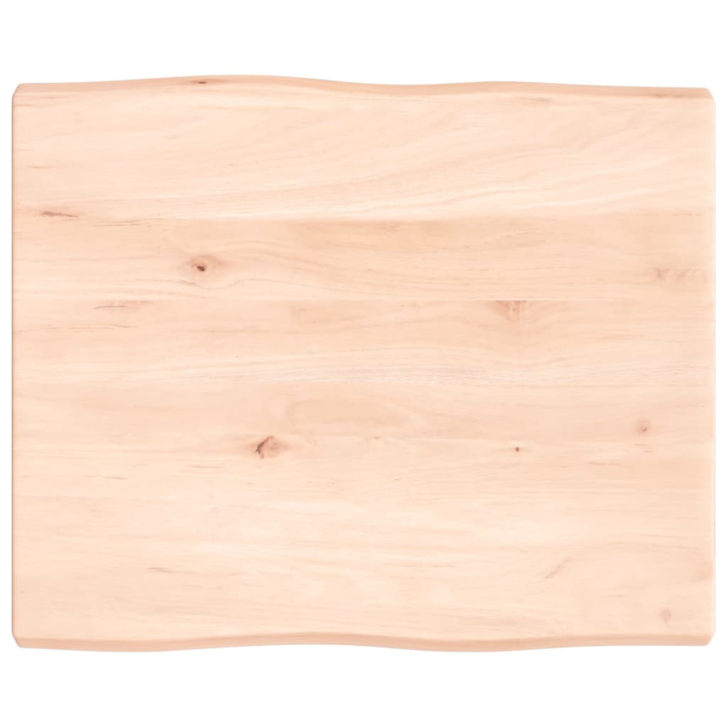 lauaplaat, 60 x 50 x (2-4) cm, täispuit, naturaalsed servad