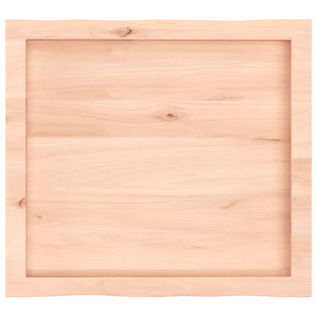 lauaplaat, 60 x 50 x (2-4) cm, täispuit, naturaalsed servad