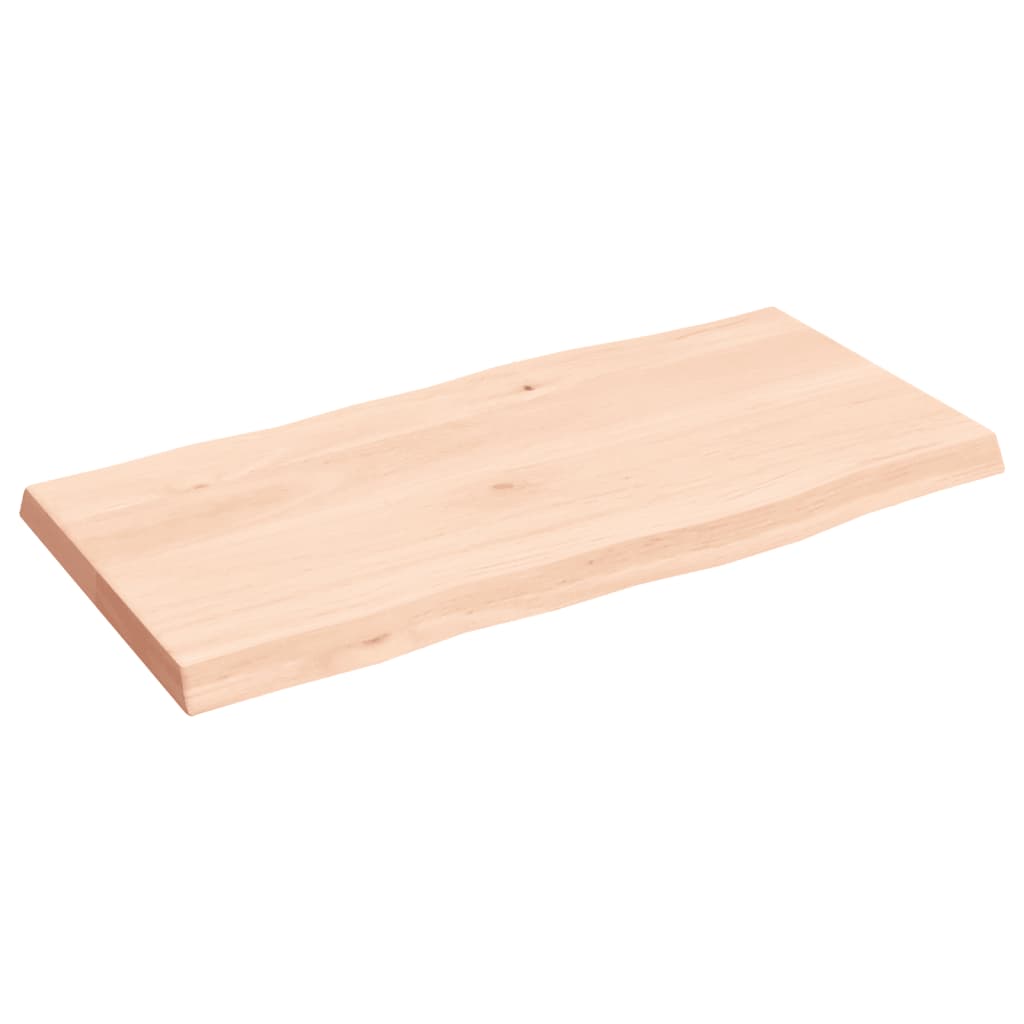 lauaplaat, 80 x 40 x (2-4) cm, täispuit, naturaalsed servad