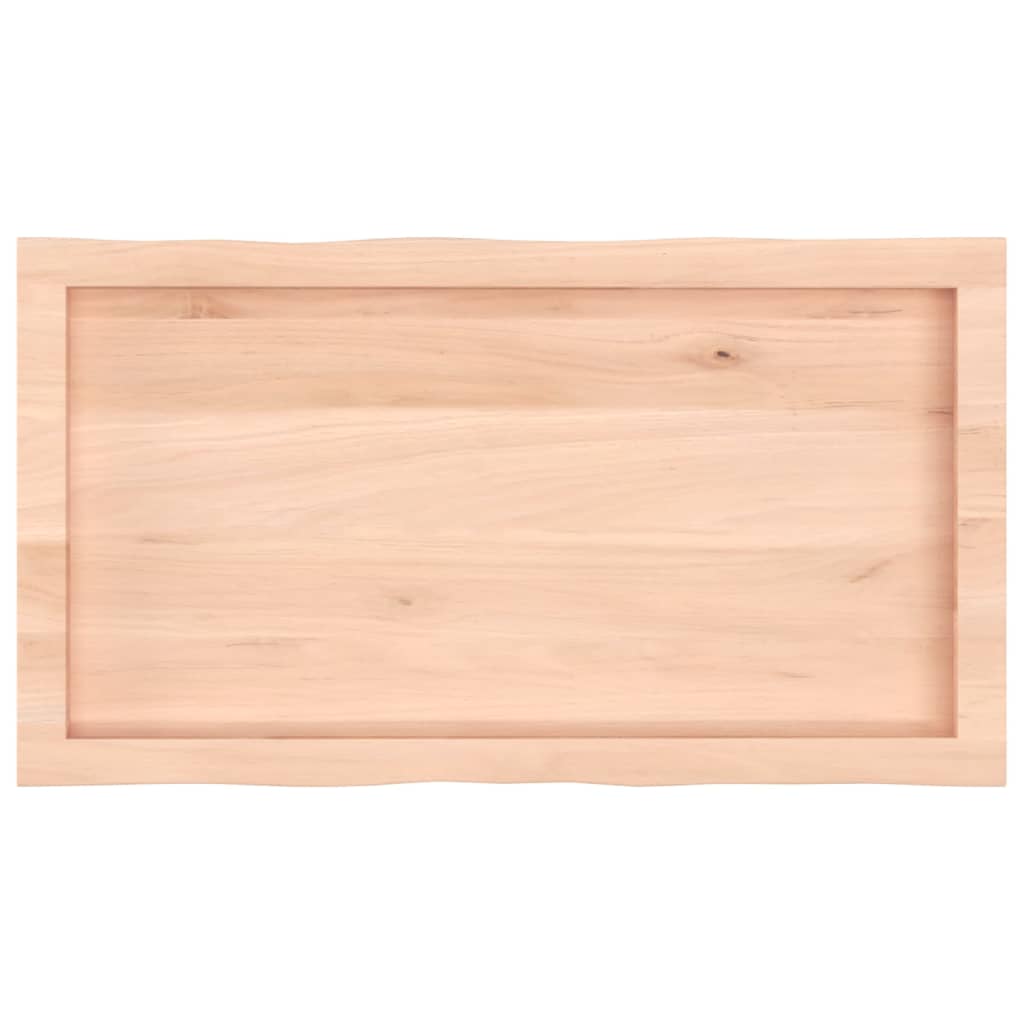 lauaplaat, 80 x 40 x (2-4) cm, täispuit, naturaalsed servad