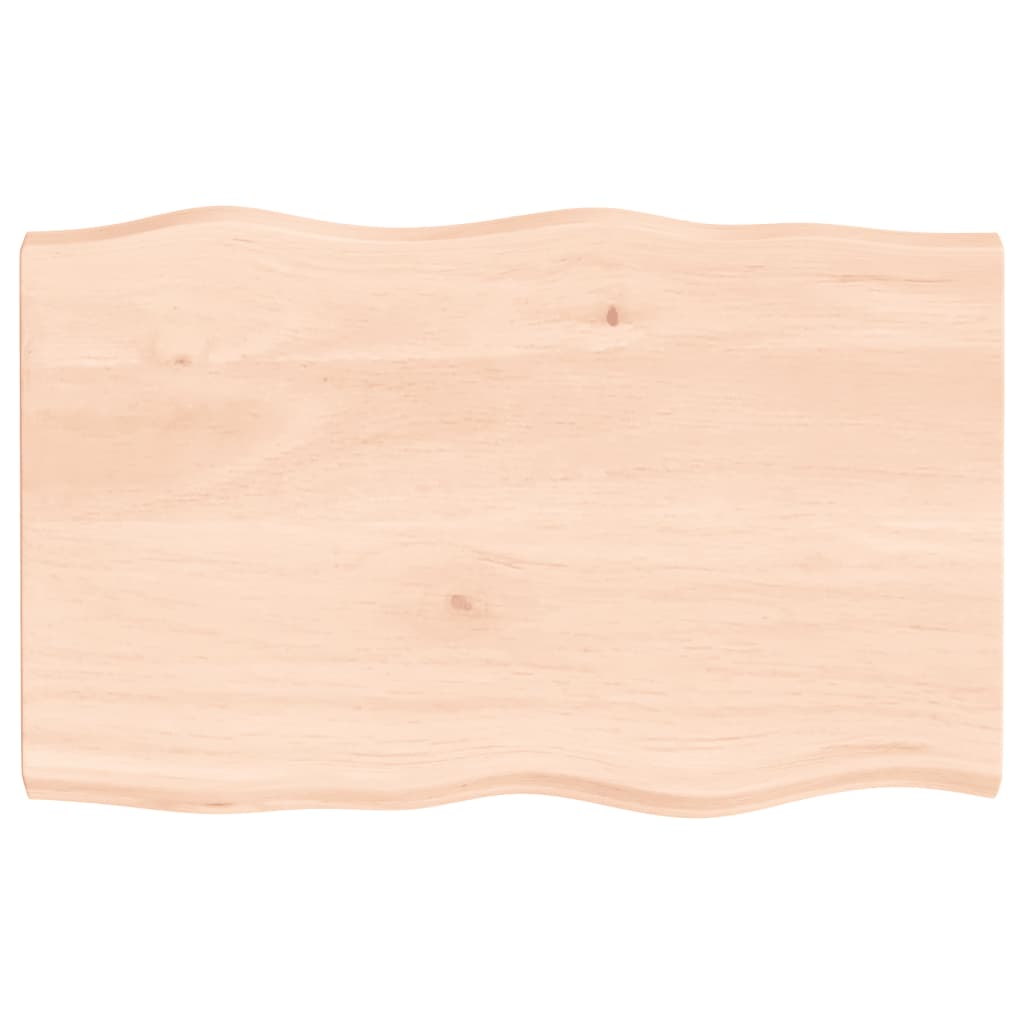 lauaplaat, 80 x 50 x (2-4) cm, täispuit, naturaalsed servad