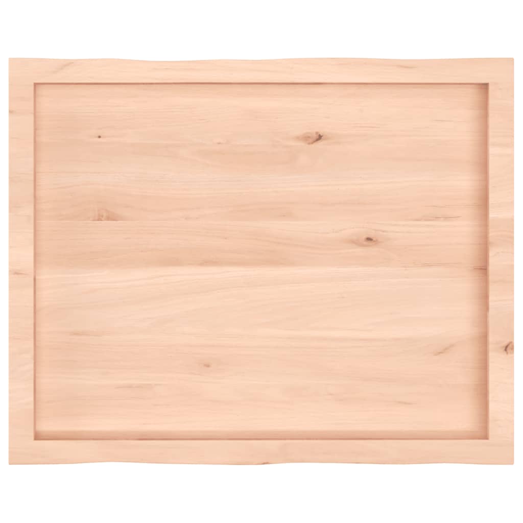 lauaplaat, 80 x 60 x (2-4) cm, täispuit, naturaalsed servad