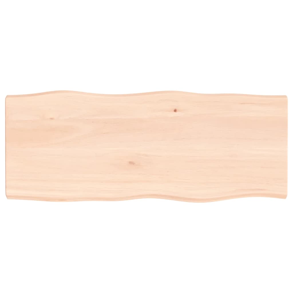 lauaplaat, 100 x 40 x (2-4) cm, täispuit, naturaalsed servad