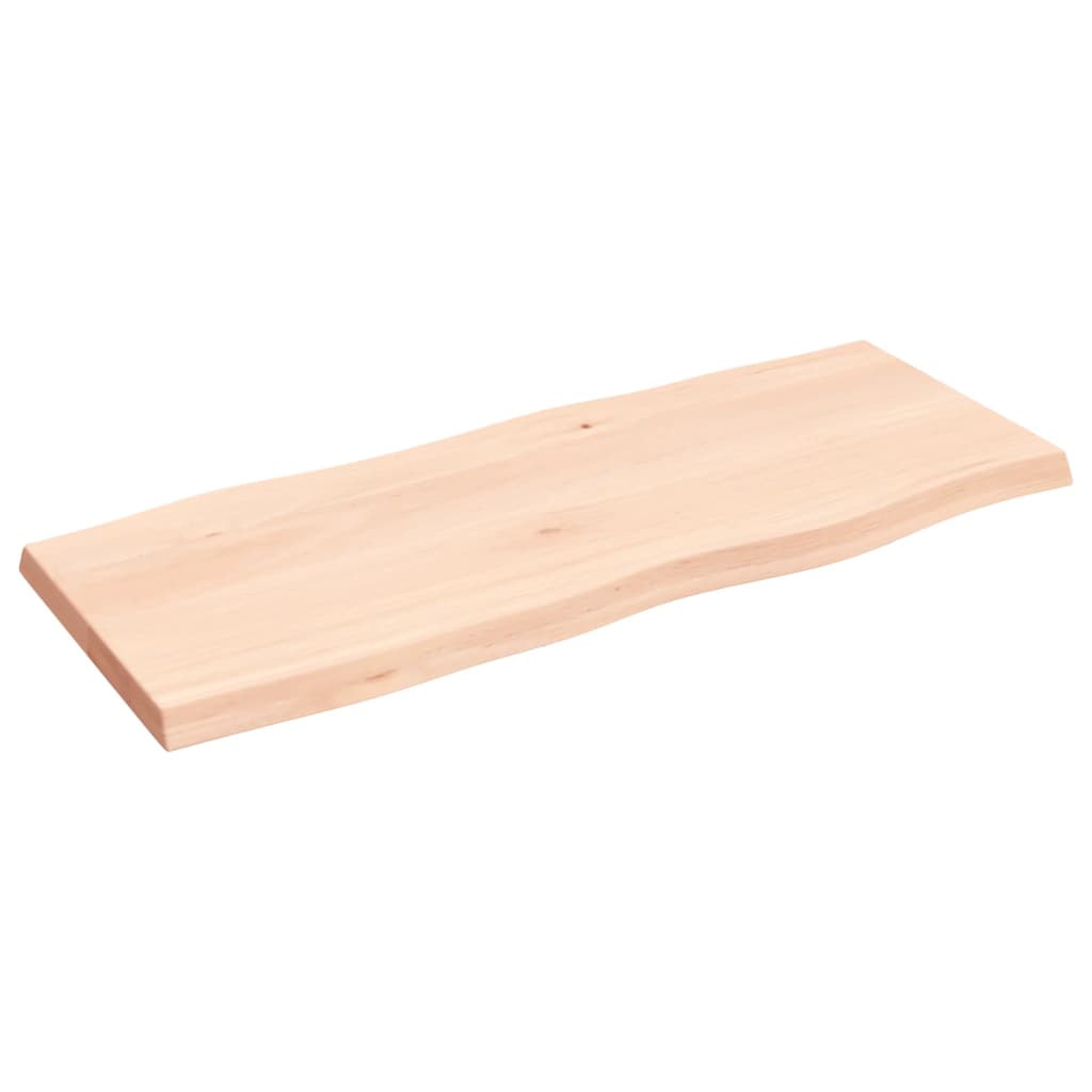 lauaplaat, 100 x 40 x (2-4) cm, täispuit, naturaalsed servad