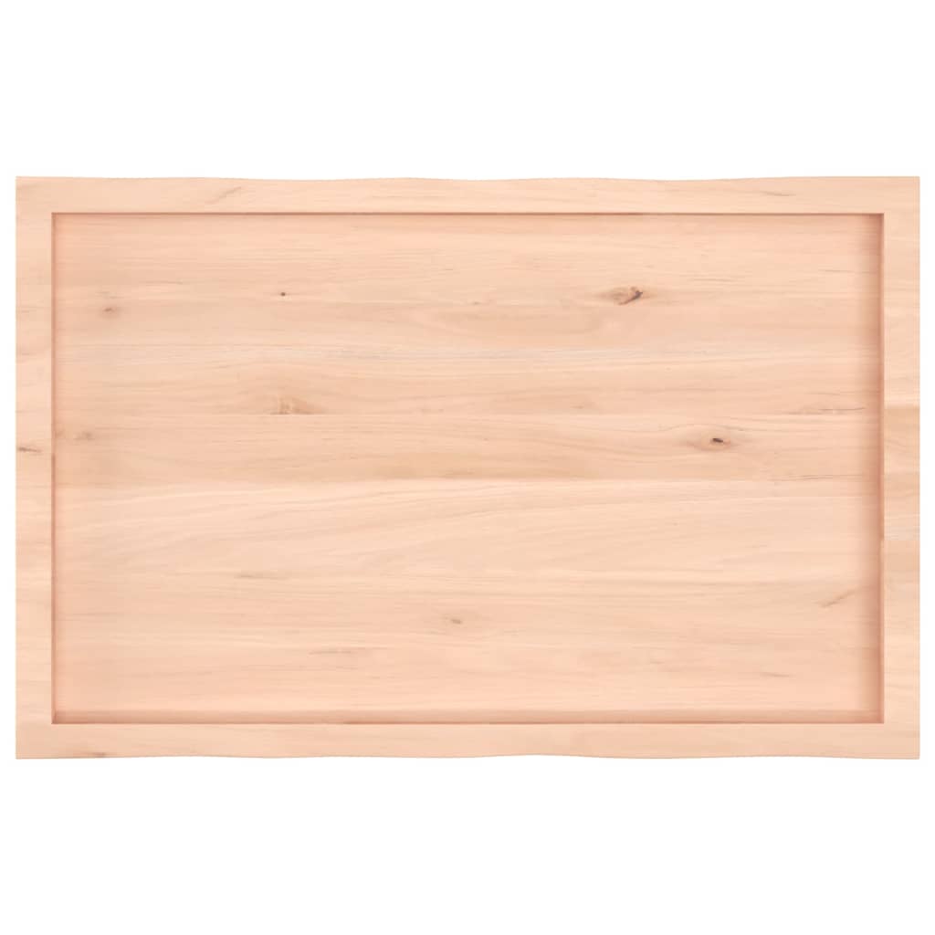 lauaplaat, 100 x 60 x (2-4) cm, täispuit, naturaalsed servad