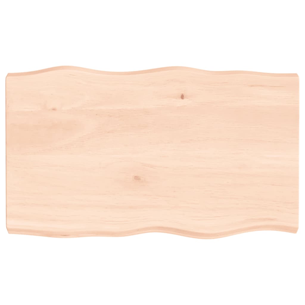 lauaplaat, 100 x 60 x (2-6) cm, täispuit, naturaalsed servad