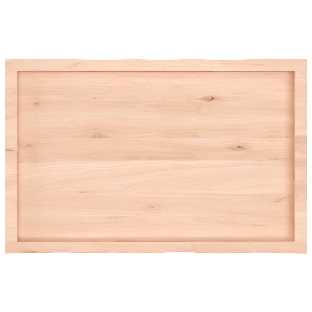 lauaplaat, 100 x 60 x (2-6) cm, täispuit, naturaalsed servad