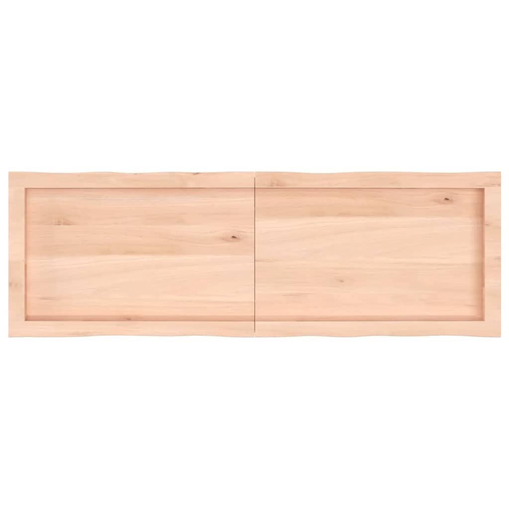 lauaplaat, 120x40x(2-4) cm, täispuit, naturaalsed servad