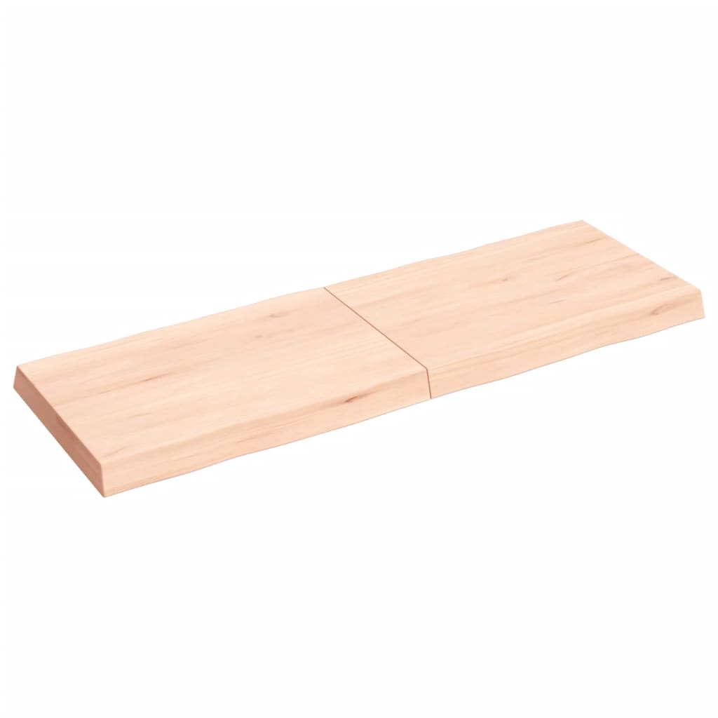 lauaplaat, 120x40x(2-6) cm, täispuit, naturaalsed servad