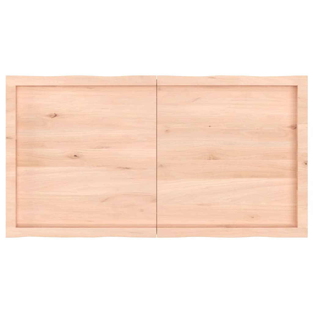 lauaplaat, 120 x 60 x (2-4) cm, täispuit, naturaalsed servad