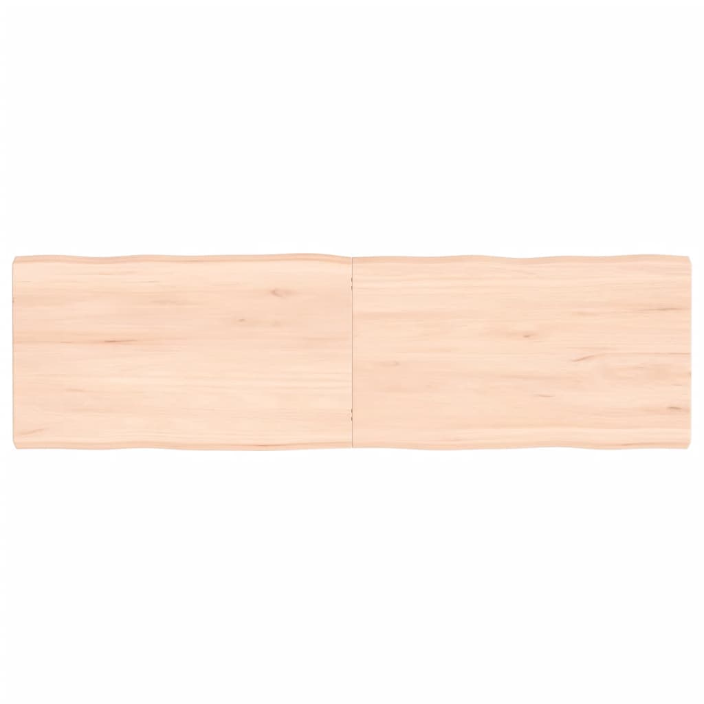 lauaplaat, 140 x 40 x (2–4) cm, täispuit, naturaalsed servad