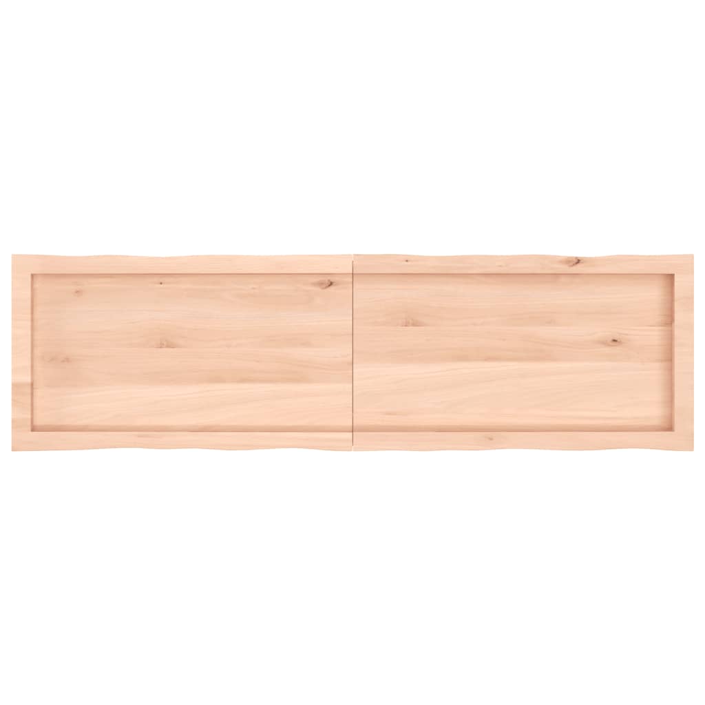 lauaplaat, 140 x 40 x (2–4) cm, täispuit, naturaalsed servad