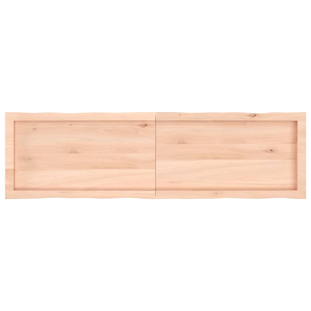 lauaplaat, 140x40x(2-6) cm, täispuit, naturaalsed servad