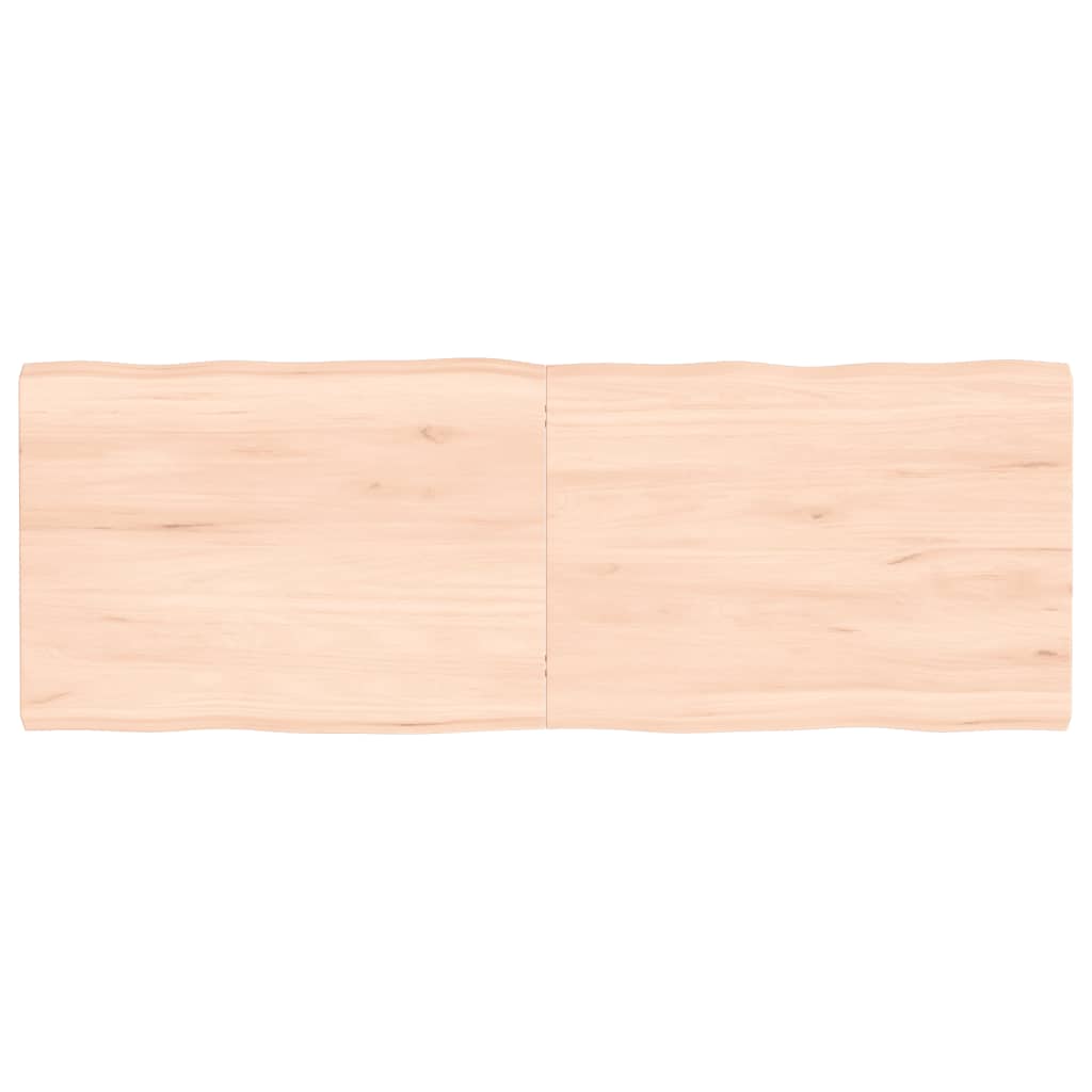 lauaplaat, 140 x 50 x (2-4) cm, täispuit, naturaalsed servad