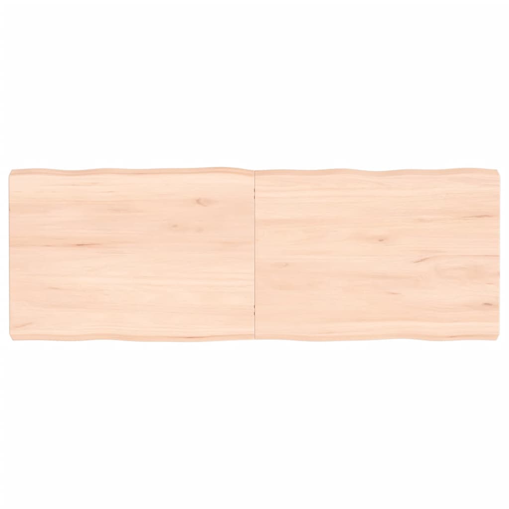 lauaplaat, 140x50x(2-6) cm, täispuit, naturaalsed servad