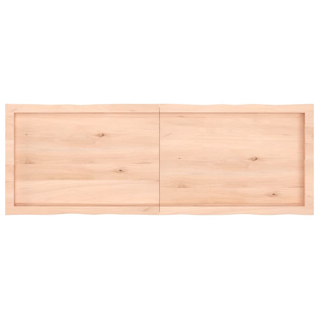 lauaplaat, 140x50x(2-6) cm, täispuit, naturaalsed servad