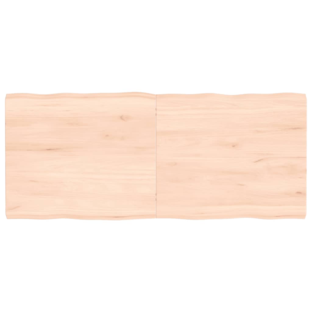 lauaplaat, 140 x 60 x (2-4) cm, täispuit, naturaalsed servad