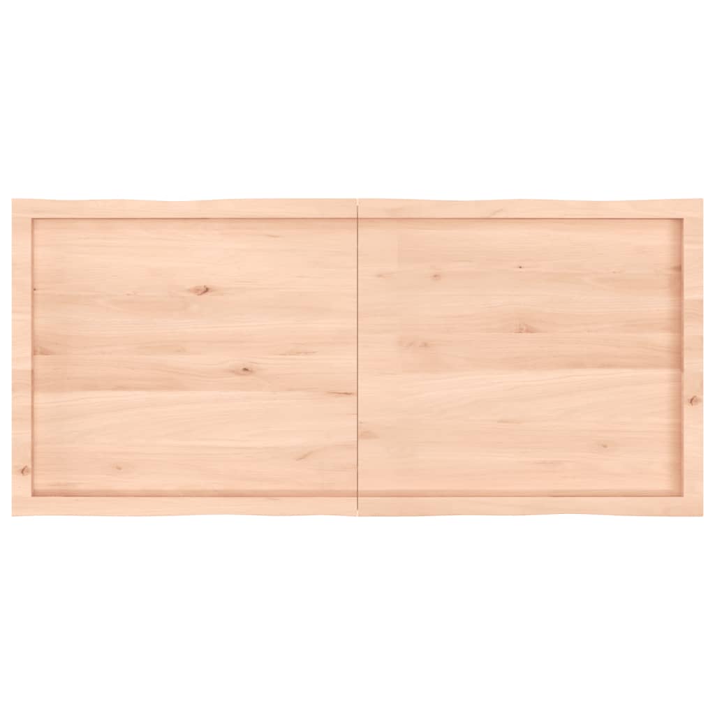 lauaplaat, 140 x 60 x (2-4) cm, täispuit, naturaalsed servad