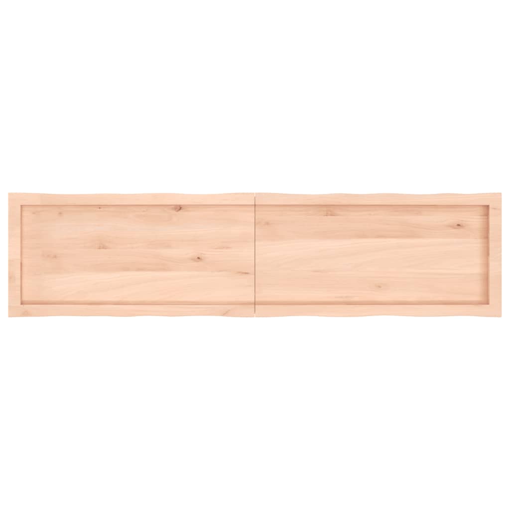 lauaplaat, 160 x 40 x (2-6) cm, täispuit, naturaalsed servad