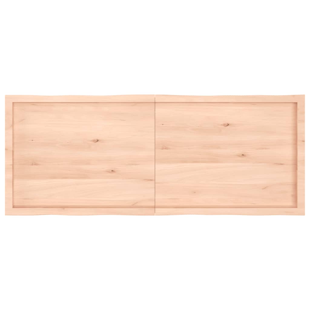 lauaplaat, 160 x 60 x (2-4) cm, täispuit, naturaalsed servad