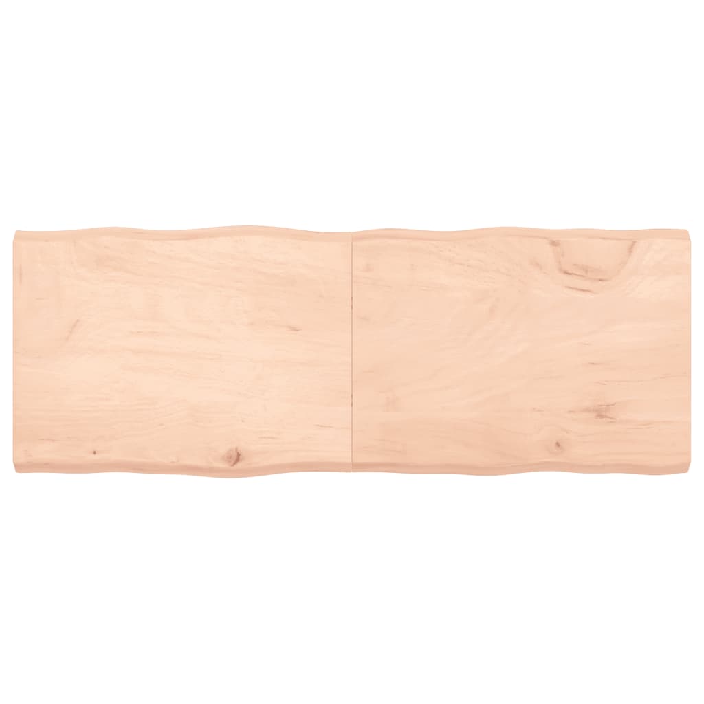 lauaplaat, 160 x 60 x (2-6) cm, täispuit, naturaalsed servad